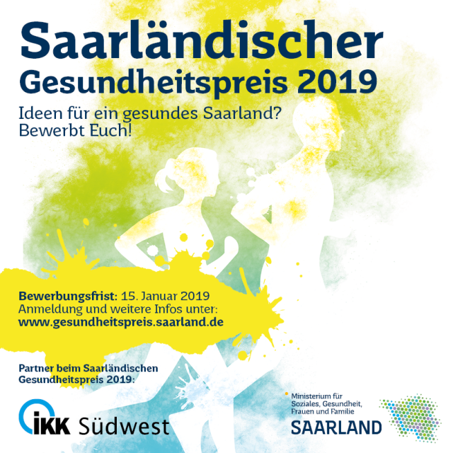 Saarländischer Gesundheitspreis 2019