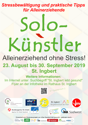 © Stadt St. Ingbert Plakat-Solokünstler