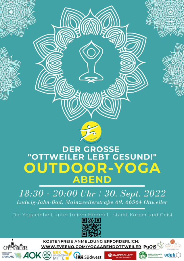Der Große "Ottweiler lebt gesund!" Outdoor-Yoga-Abend