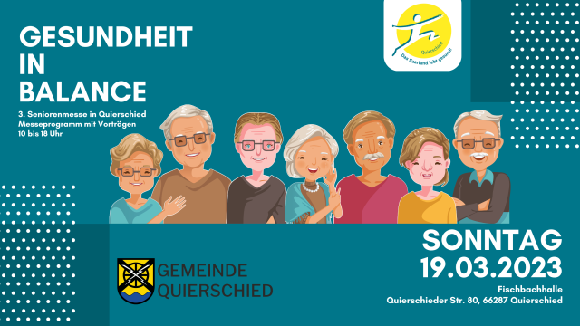 © DSLG "Gesundheit in Balance" - 3. Seniorenmesse Quierschied am 19. März