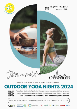 © DSLG "Das Saarland lebt gesund!" Outdoor-Yoga-Nights 2024