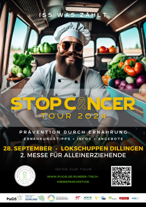 © DSLG Die Stop Cancer Tour 2024 gastiert am 28. August bei der 2. Messe für Alleinerziehende in Dillingen.